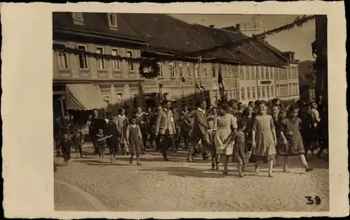 Ak Berlin Mitte, Alexanderplatz, Festumzug
