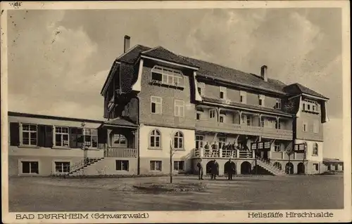 Ak Bad Dürrheim im Schwarzwald, Heilstätte Hirschhalde