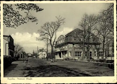 Ak Repelen Rheinkamp Moers am Niederrhein, Moerser Straße