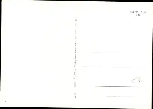 Ak Rhüden Seesen am Harz, Hauptstraße, Schule