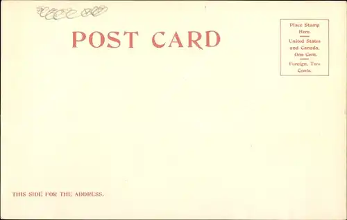 Ak Portland Maine USA, Rathaus