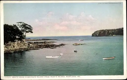 Ak Portland Maine USA, White Head Cushing Island von Peaks Island