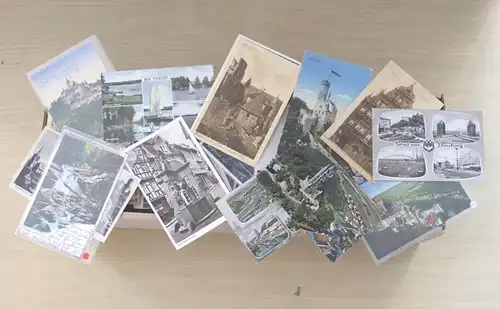 1200 kleinformatige Ansichtskarten Deutschland