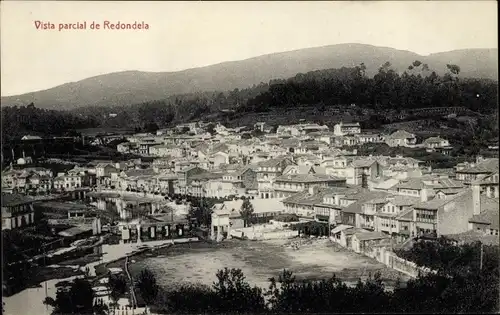 Ak Redondela Galicien Spanien, Vista parcial