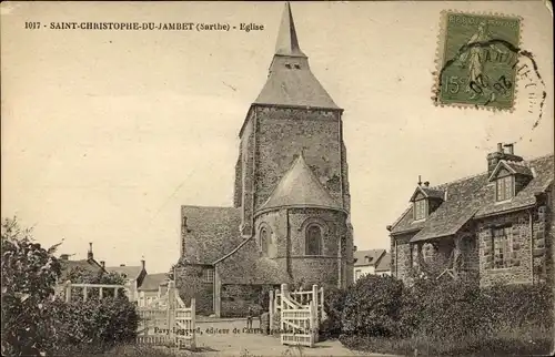 Saint-Christophe-du-Jambet Sarthe, Eglise