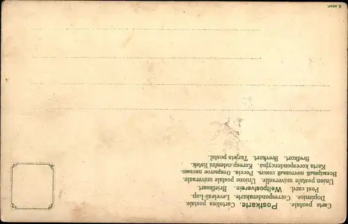 Künstler Ak Klein, Catharina, Veilchenstrauß, Veilchengewächse