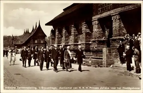 Ak 's Gravenhage Den Haag Südholland, Juliana der Niederlande, Kolonialausstellung, Indien