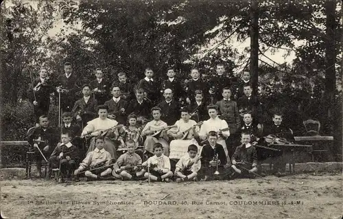 Ak Coulommiers Seine et Marne, Studentensymphoniker, Boudard