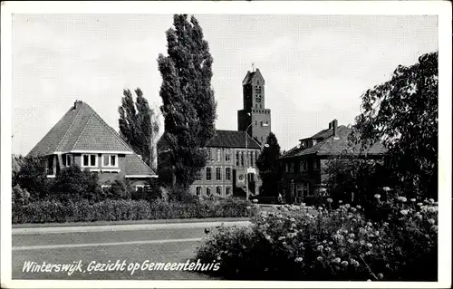 Ak Winterswijk Gelderland Niederlande, Gemeentehuis