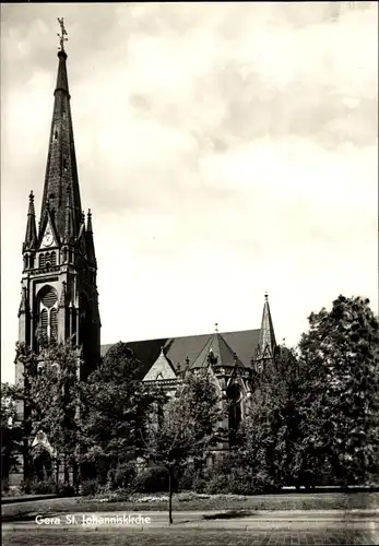 Ak Gera in Thüringen, St. Johanniskirche