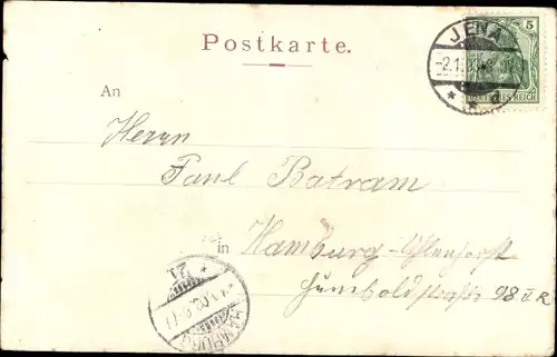 Foto Ak Deutscher Soldat in Uniform, Parole Heimat