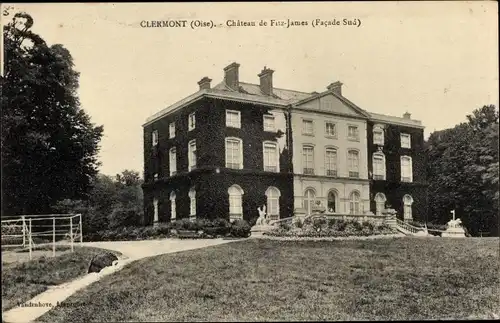 Ak Clermont Oise, Fitz James Castle