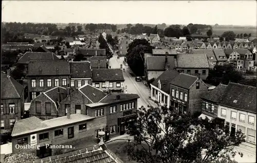 Ak Oostburg Zeeland, Panorama