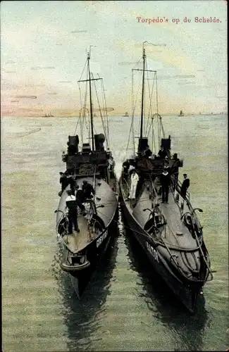 Ak Ak Niederländisches Kriegsschiff, Torpedoboote