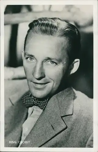 Ak Sänger und Schauspieler Bing Crosby