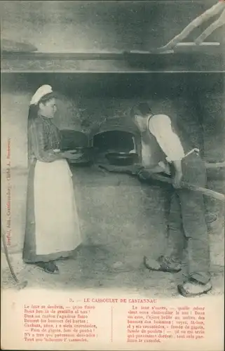 Ak Castagnede Haute Garonne, Cassoulet de Castannau
