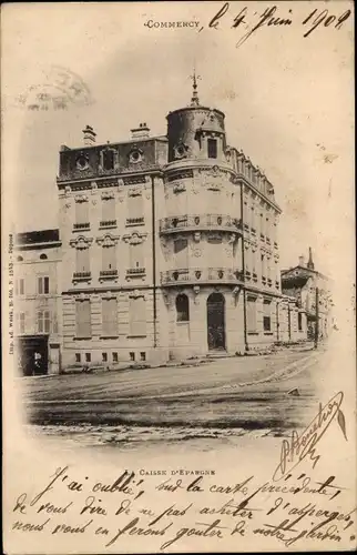 Ak Commercy Lorraine Meuse, Caisse d'Epargne
