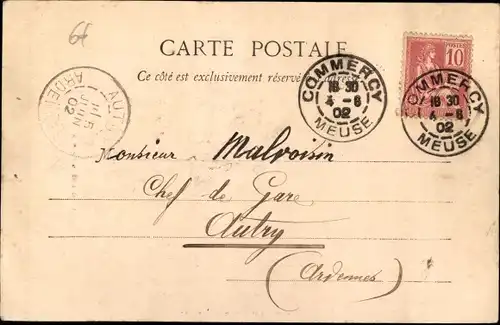 Ak Commercy Lorraine Meuse, Caisse d'Epargne