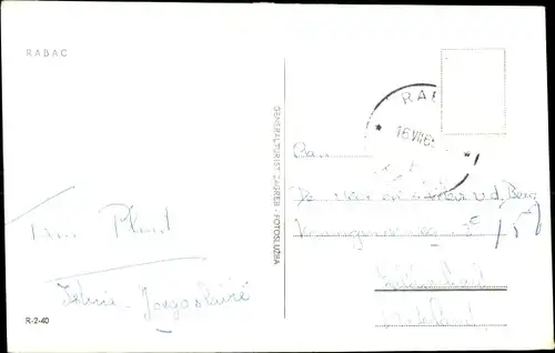 Ak Rabac Kroatien, Strand, Hotel, Segelboot