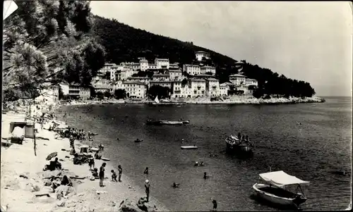 Ak Mošćenička Draga Kroatien, Strand