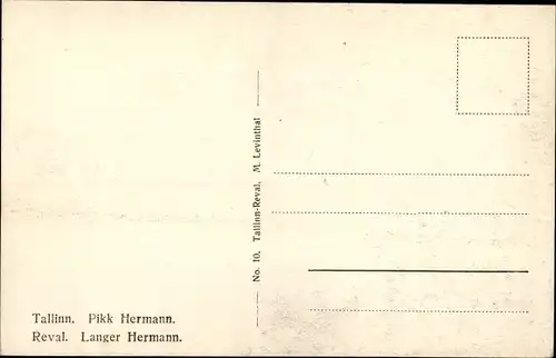 Ak Tallinn Reval Estland, Langer Hermann