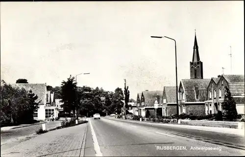 Ak Rijsbergen Nordbrabant Niederlande, Antwerpseweg