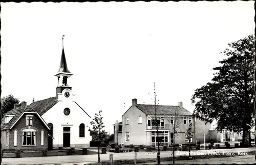 Ak Zevenhuizen Groningen Niederlande, N. H. Kirche