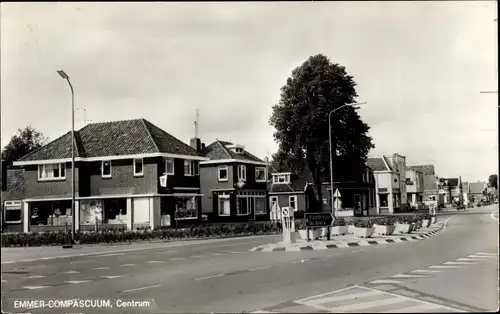 Ak Emmer Compascuum Emmercompascuum Drenthe, Zentrum, Straße, Geschäfte