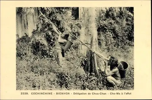 Ak Biên Hòa Vietnam, Delegation von Chua-Chan, Cho Ma auf der Suche