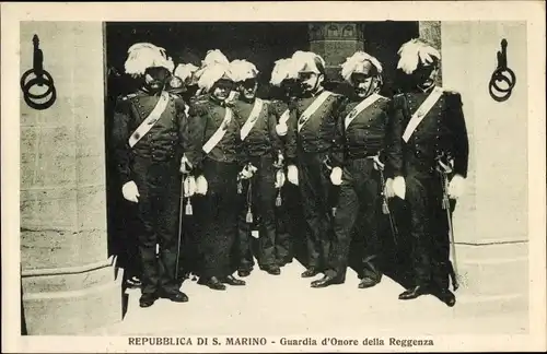Ak San Marino, Guardia d'Onore della Reggenza
