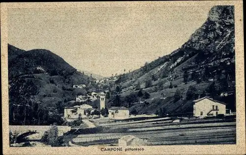 Ak Campone Pordenone Friuli Venezia Giulia, Totalansicht