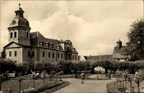 Ak Eisenberg Thüringen, Schlossgarten