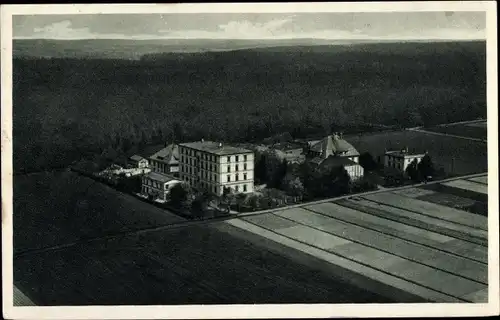 Ak Teichwolframsdorf in Thüringen, Erholungsheim, Panorama