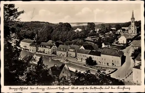 Ak Berggießhübel in Sachsen, Badstraße, Kirchberg