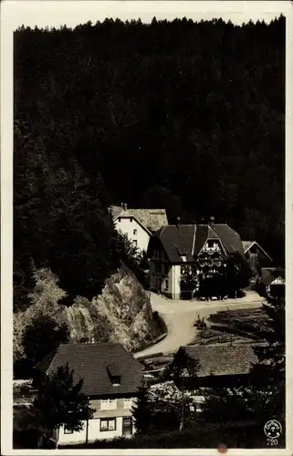 Ak Steinasäge Bonndorf im Schwarzwald, Gasthaus, Sägewerk