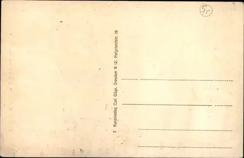 Ak Pirna an der Elbe, Eingang zur Stadtkirche