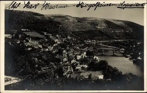 Ak Ziegelhausen Heidelberg am Neckar, Panorama