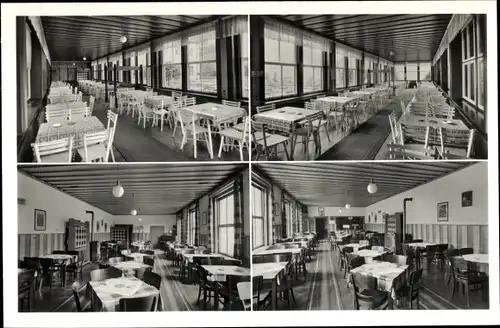 Ak Osterode am Harz, Sösetalsperre, Gaststätte, Speisesaal