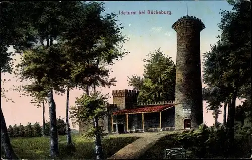 Ak Bückeburg in Schaumburg, Idaturm