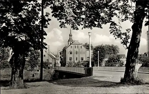 Ak Elsterwerda, Elsterbrücke, Hauptstraße