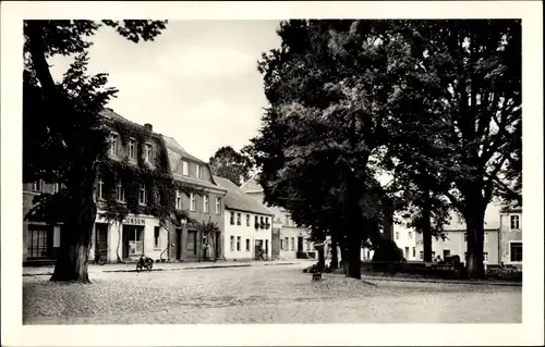 Ak Teupitz in der Mark, Markt, Straße, Geschäfte