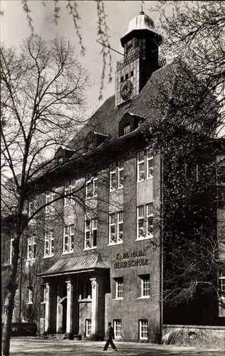 Ak Spremberg in der Lausitz, Karl-Marx-Oberschule