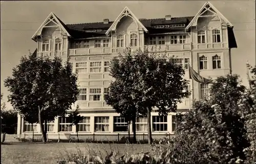 Ak Ostseebad Ahlbeck Heringsdorf auf Usedom, FDGB Erholungsheim Philipp Müller