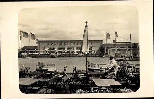 Foto Ak Leipzig in Sachsen, Internationale Pelzfach-Ausstellung, IPA, Vergnügungspark, 1930