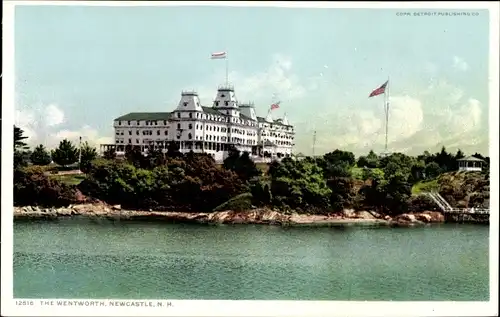 Ak Newcastle New Hampshire USA, der Wentworth