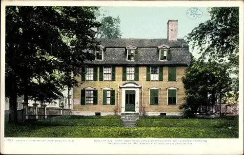 Ak Portsmouth New Hampshire USA, Samuel Lord House