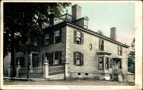 Ak Portsmouth New Hampshire USA, Gouverneur John Wentworth House