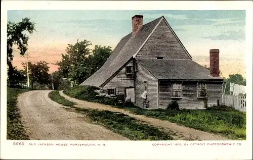 Ak Portsmouth New Hampshire USA, Old Jackson House