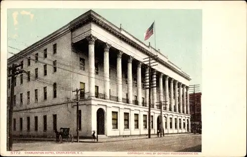 Ak Charleston South Carolina Vereinigte Staaten, Charleston Hotel