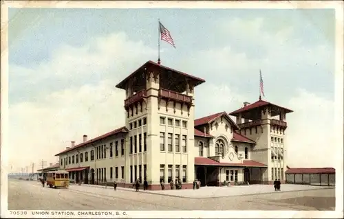 Ak Charleston South Carolina Vereinigte Staaten, Union Station